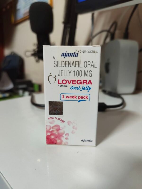6167809191997804425 Lovegra oral jelly 100mg (1week pack)